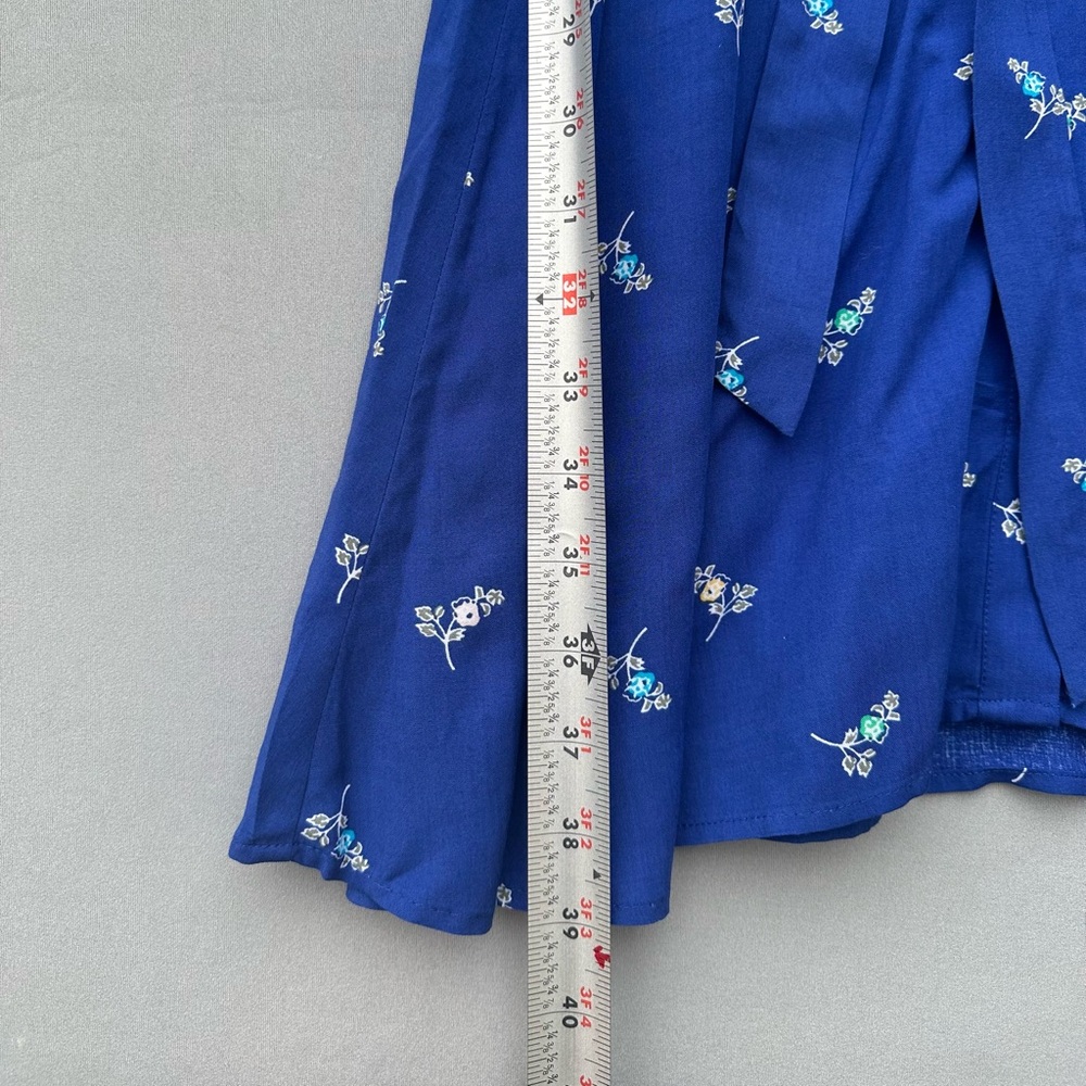 5 for$40 Loft Dress Women Size 16 Blue - Picture 5 of 7
